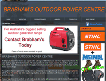 Tablet Screenshot of brabhams.com.au